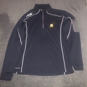 Ping men’s quarter zip athletic jacket